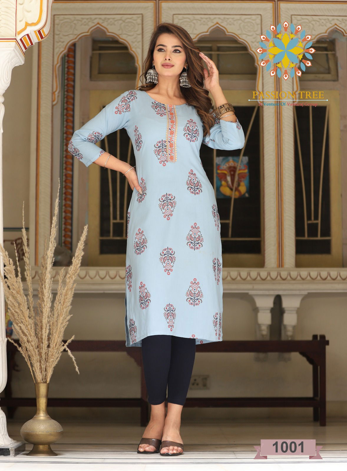 Albeli Vol 1 By Passion Tree Embroidery Printed Designer Kurtis
